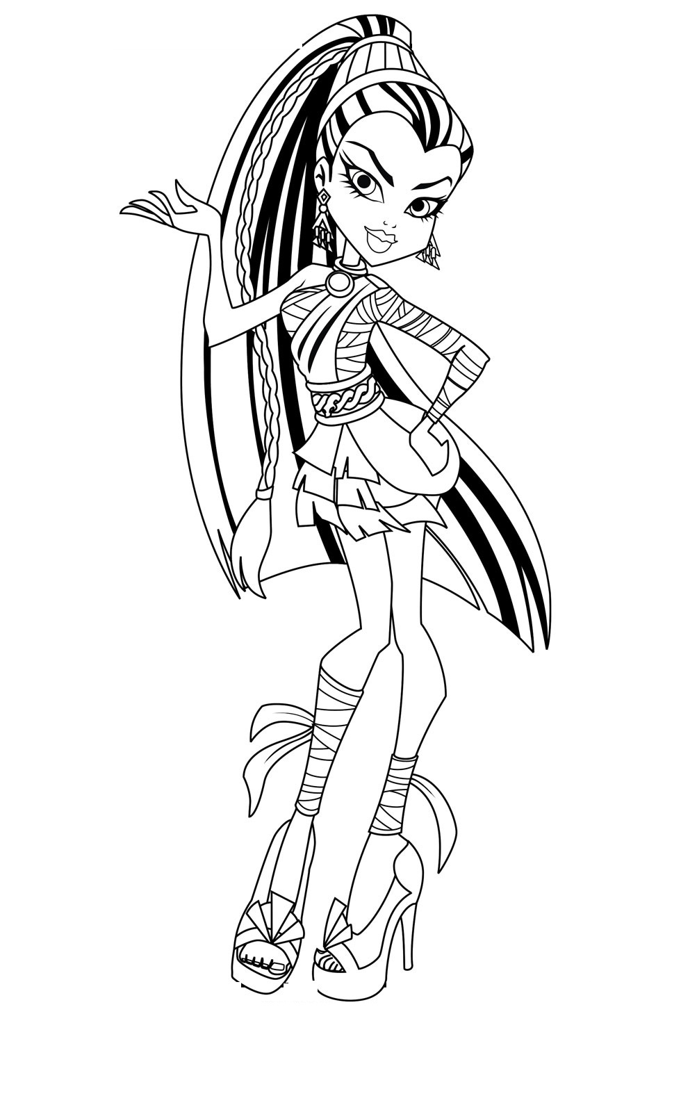 Monster High kolorowanki